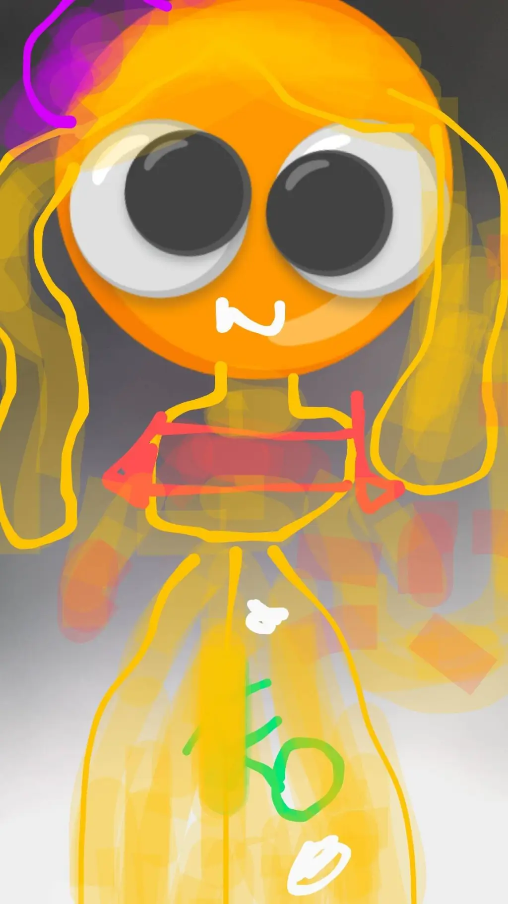 ai character: Aurora background