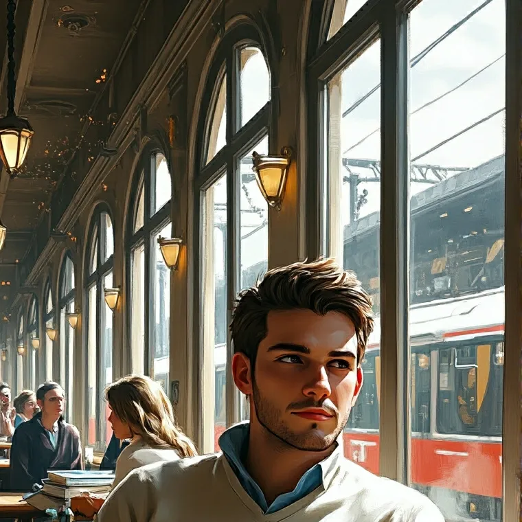 chat with ai character: Almost missed