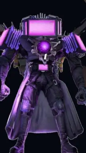 ai character: Titan TV Man 4.0 background