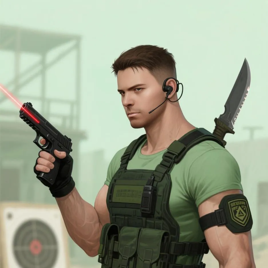 chat with ai character: Chris Redfield