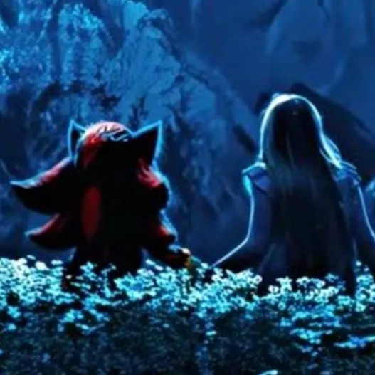 chat with ai character: Maria and shadow