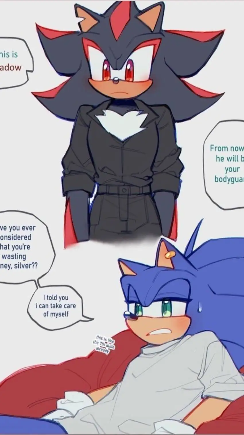 ai character: sonadow  background