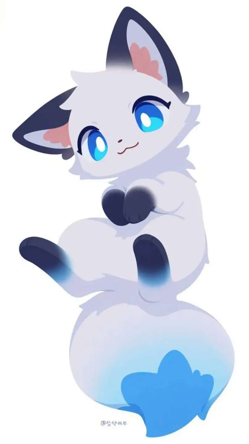 ai character: snøvit background