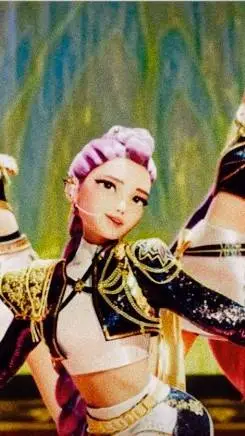 ai character: kpop demon hunters background