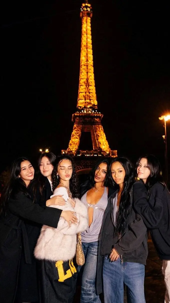 ai character: katseye  background