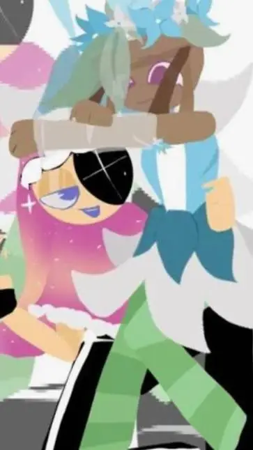 ai character: Moonbasket!!!  background