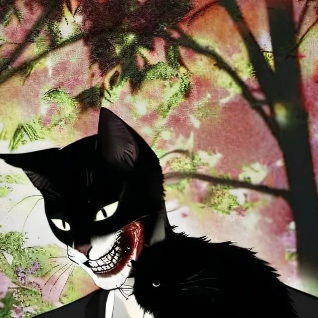 chat with ai character: cartoon cat