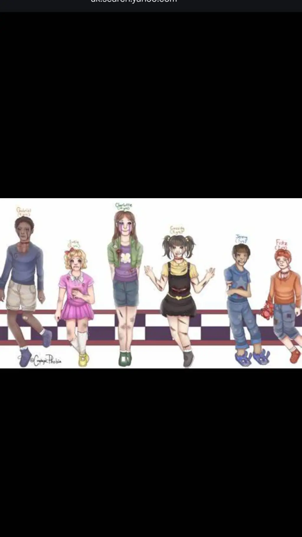 ai character: missing children background