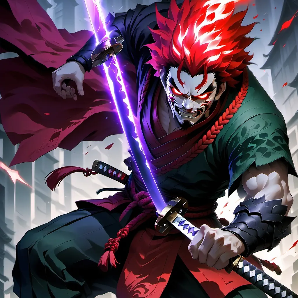 chat with ai character: Kenji oni de brawl