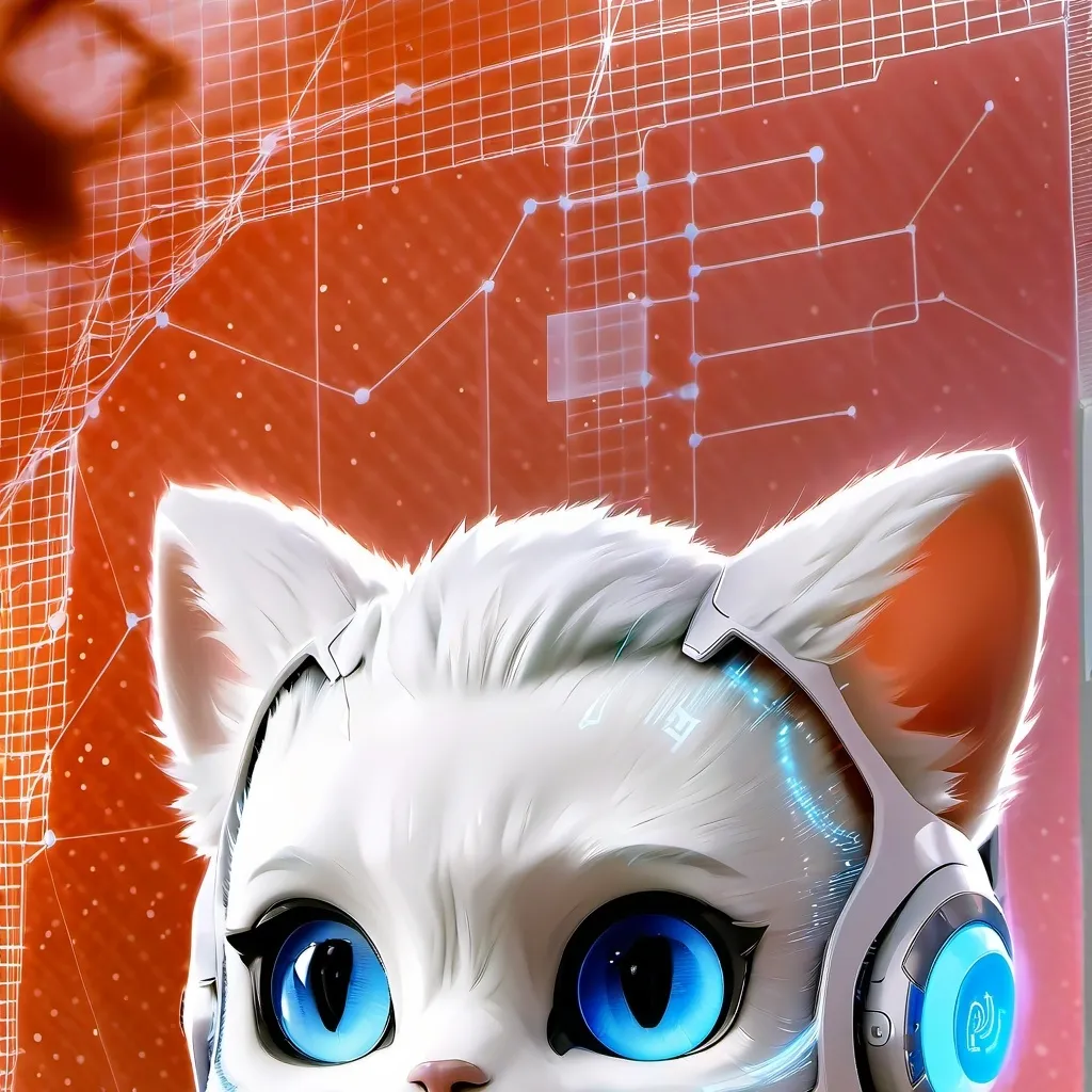 chat with ai character: chat de l'espace