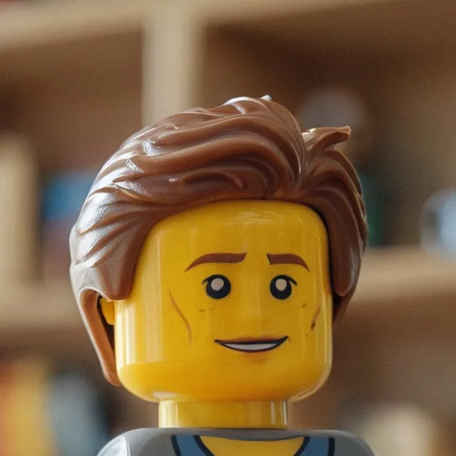chat with ai character: lego city