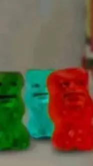 ai character: gummy bears background