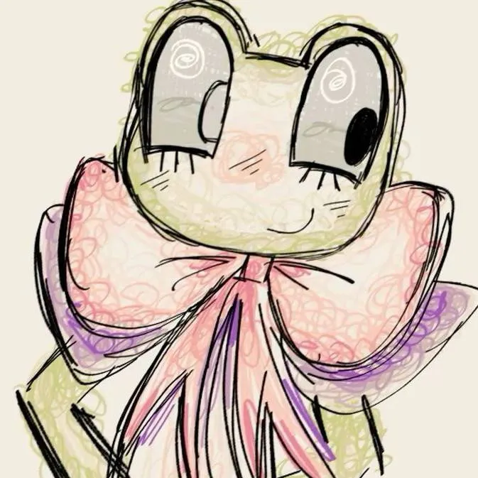 chat with ai character: RIBBIT 𐦍༘