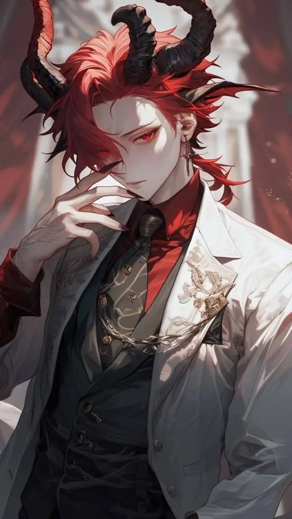 ai character: Jax (Demon king)👹💀 background