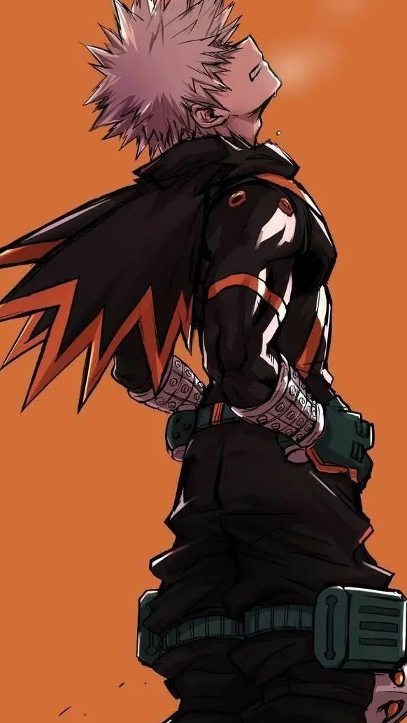 ai character: Bakugo 💥💣 background