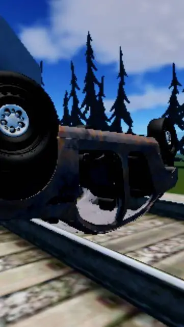 ai character: car accident background