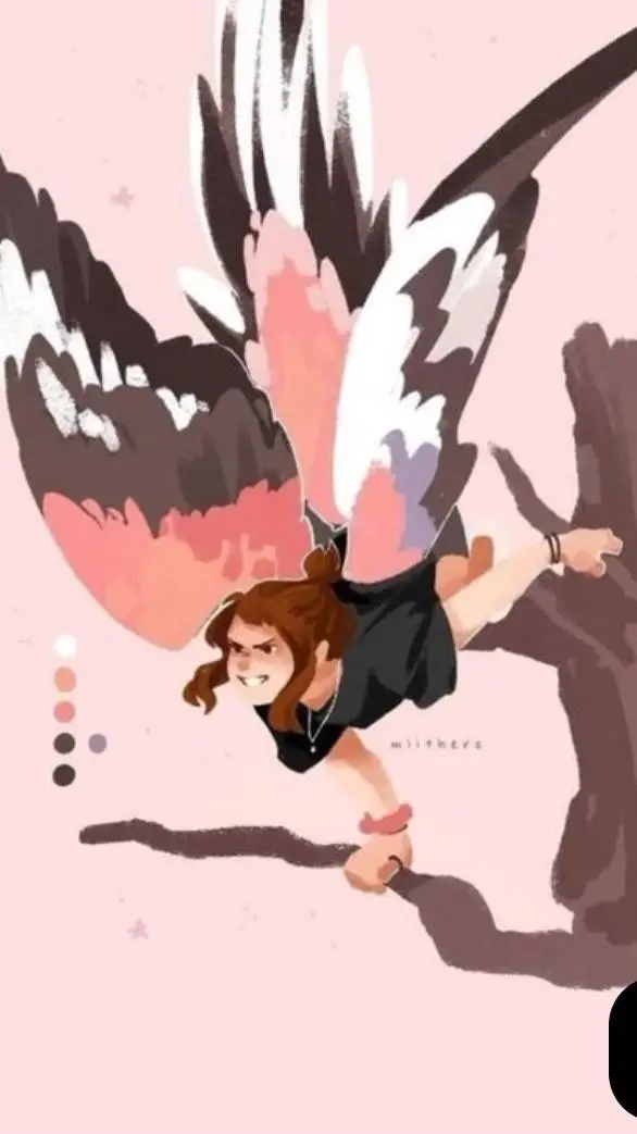 ai character: MHA SKY CITY background