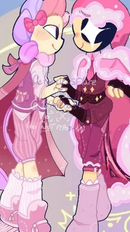 ai character: flowermoon background