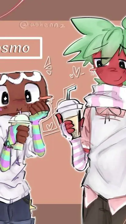 ai character: Fruitcake background