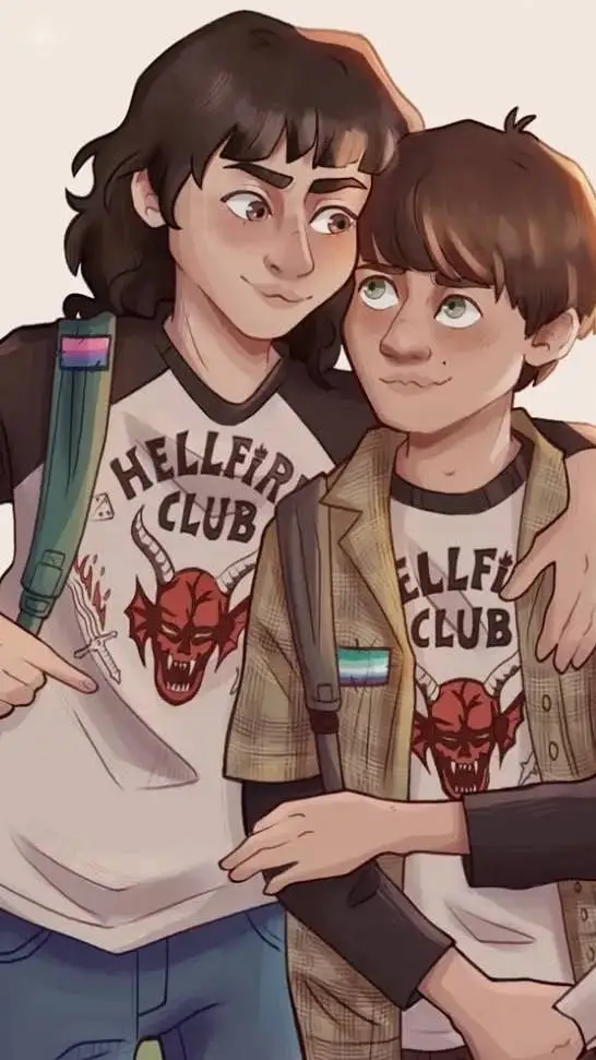 ai character: Byler🥰 background