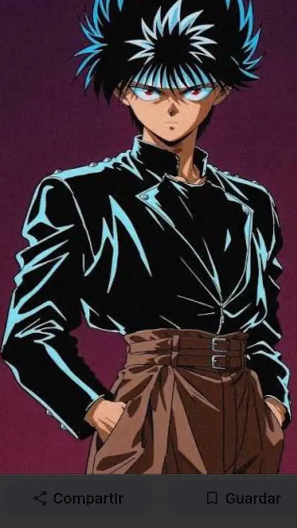 ai character: hiei. background