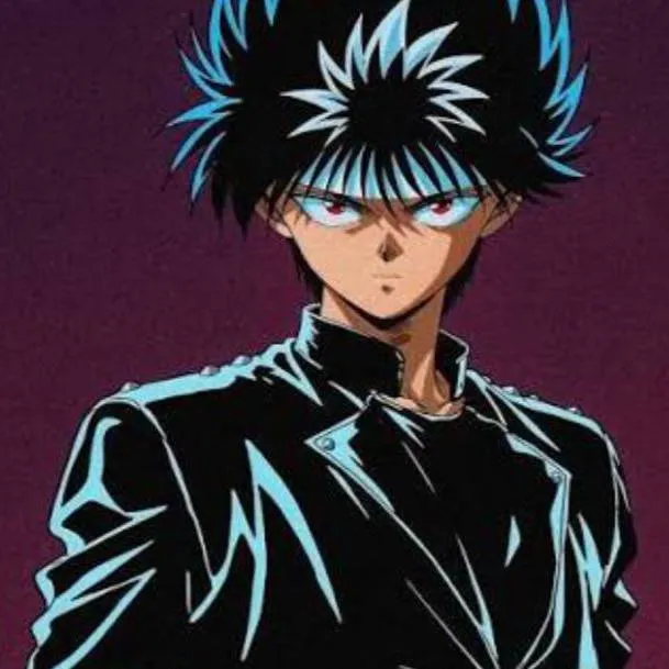 chat with ai character: hiei.
