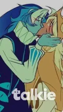 ai character: Shadow milk cookie background