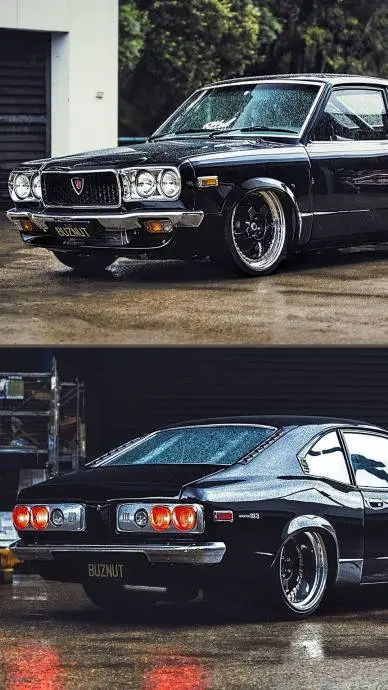 ai character: Mazda rx3  background