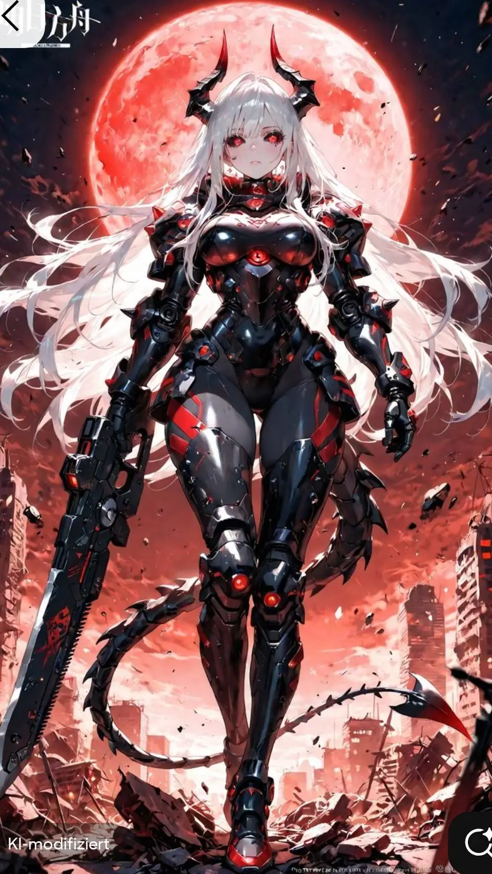 ai character: VXORA background