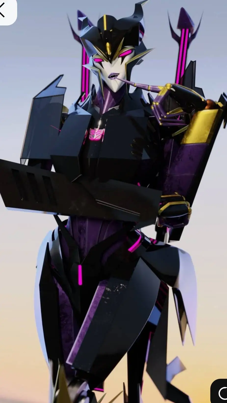 ai character: Nightrage background