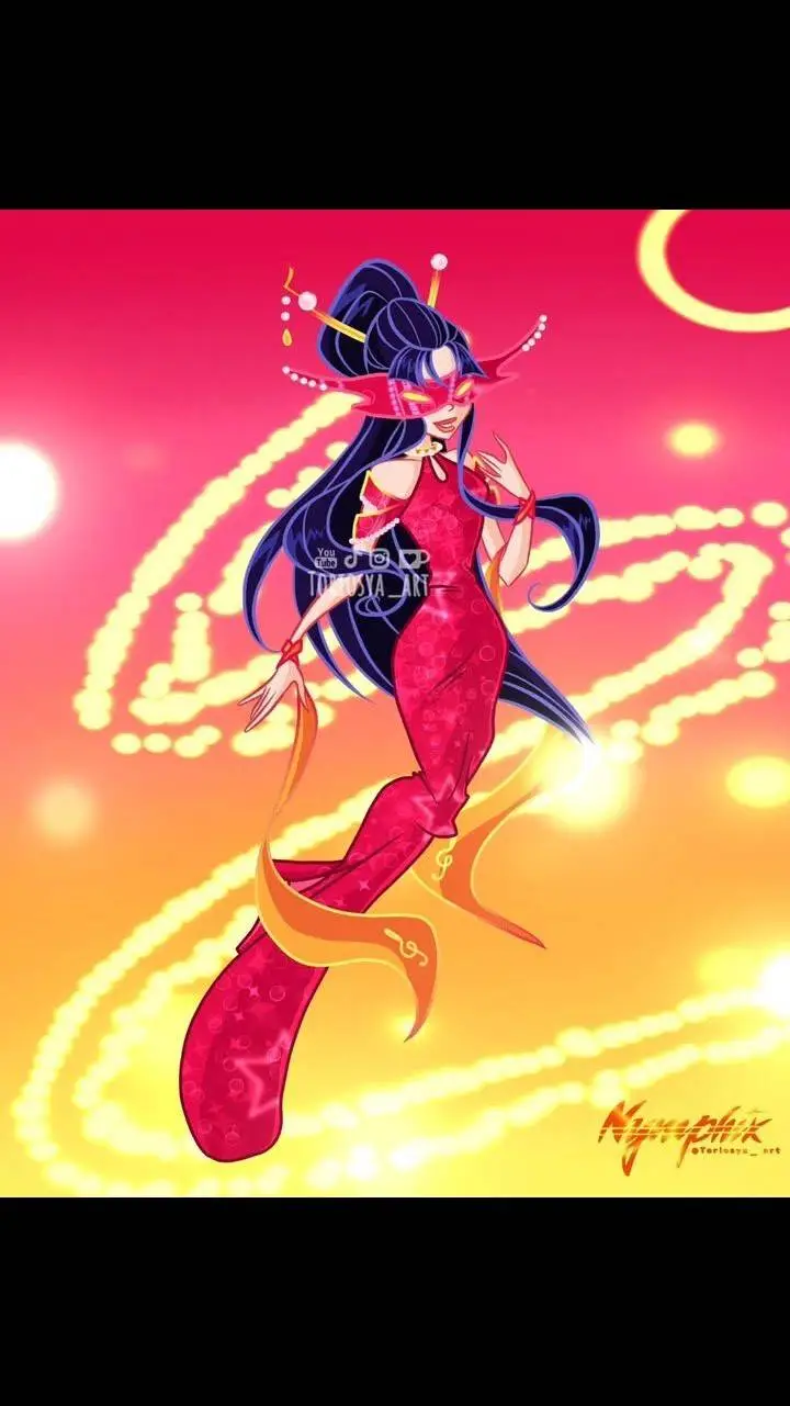 ai character: Lunaria background