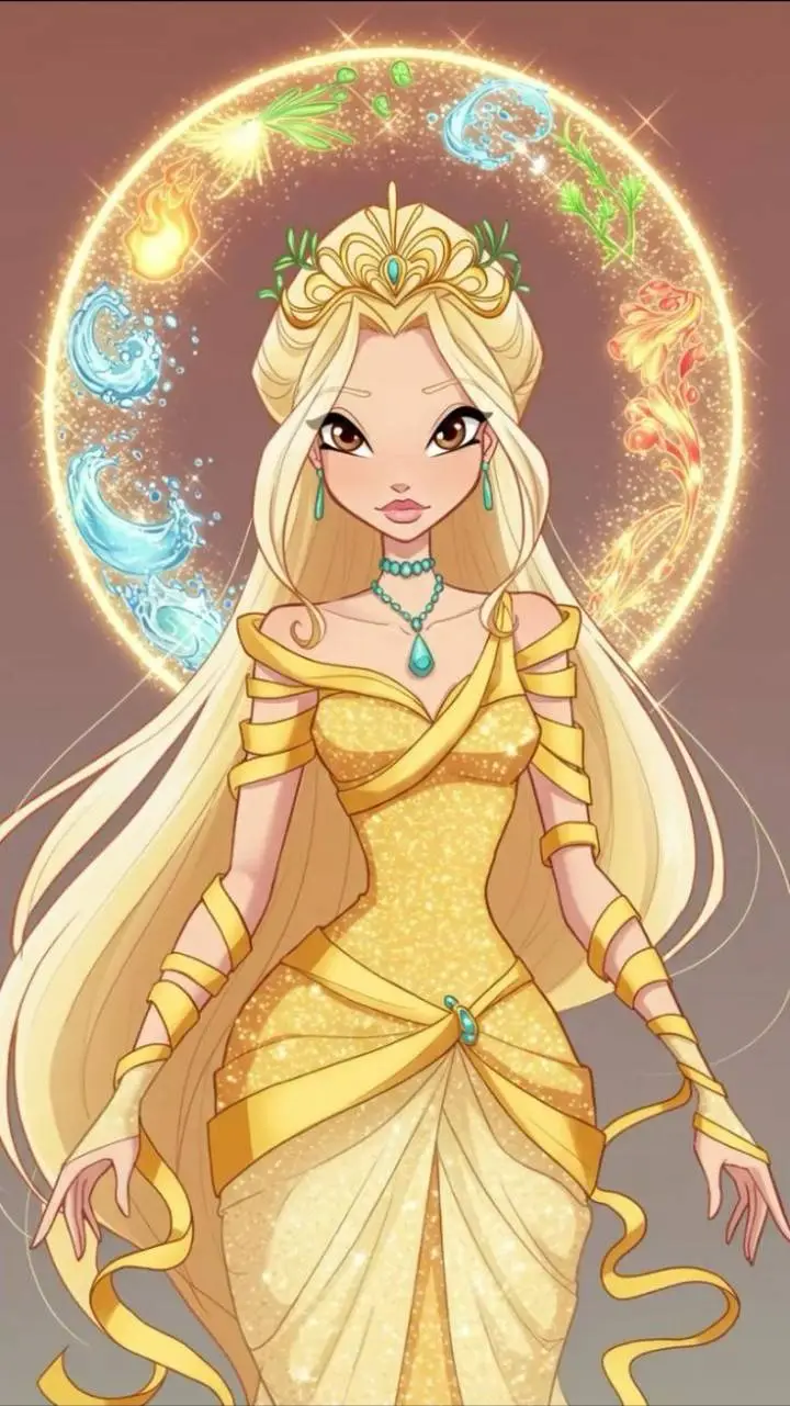 ai character: Elara background