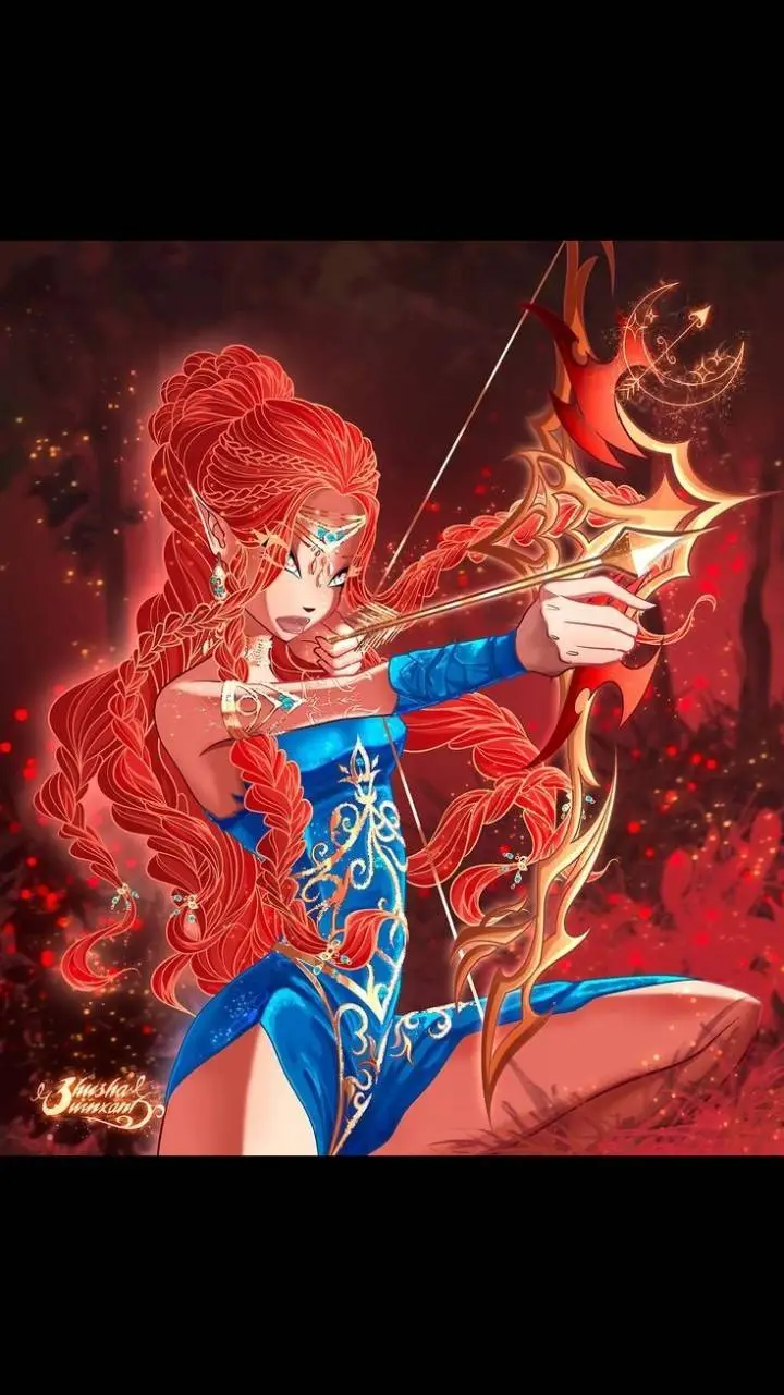 ai character: Elara background