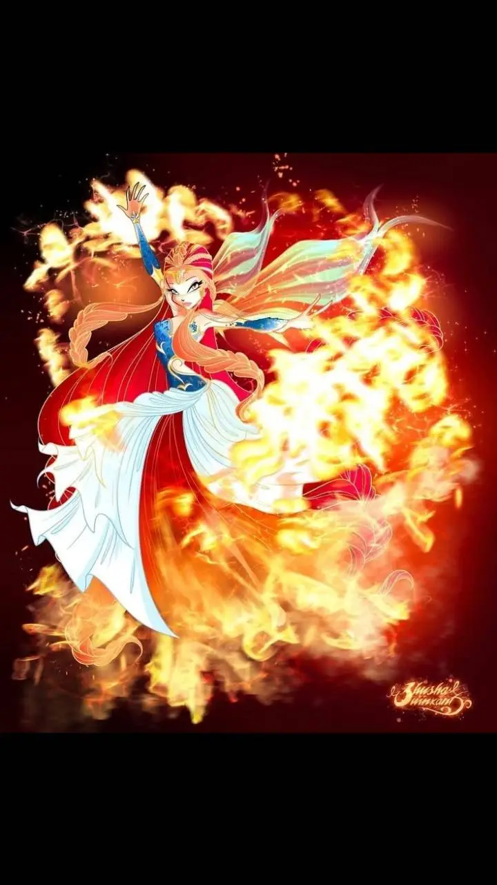 ai character: Scarlet Blaze background