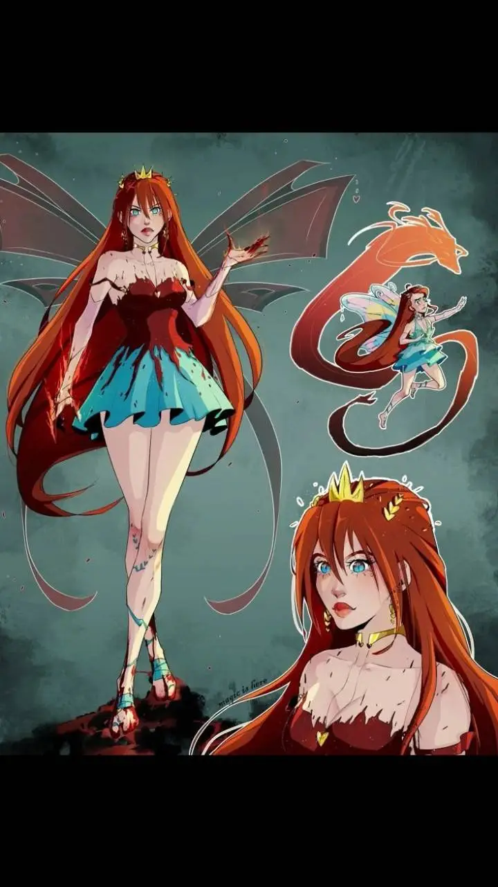 ai character: Eldrya, the Dragon background