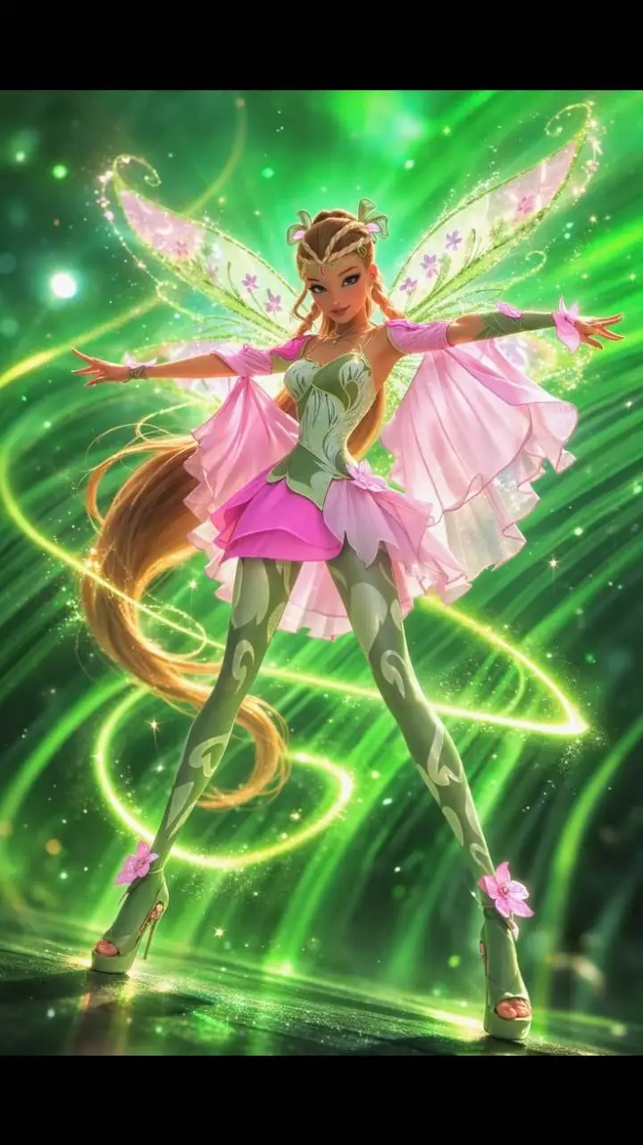 ai character: Lunaria background