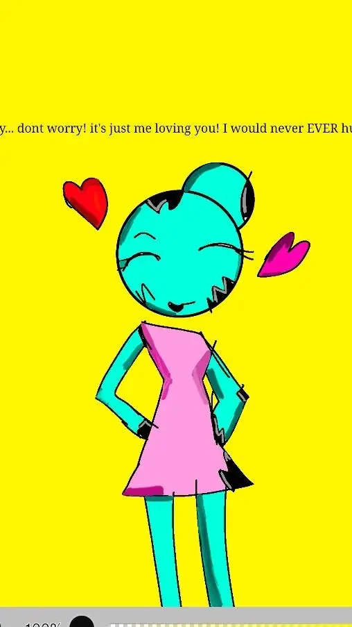 ai character: yandere poppy background