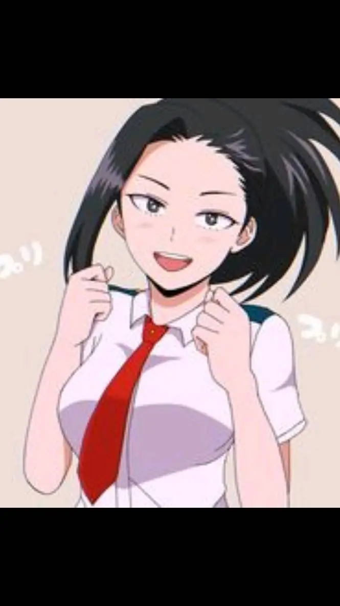 ai character: momo  background