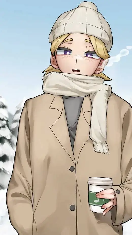 ai character: Yuga ~ Winter background