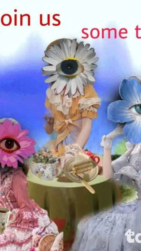 ai character: the flower ladys 2 background