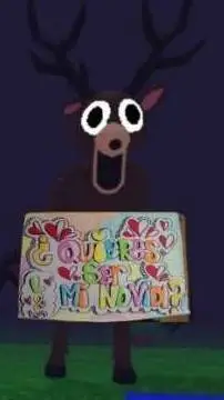ai character: el ciervo ❤ background