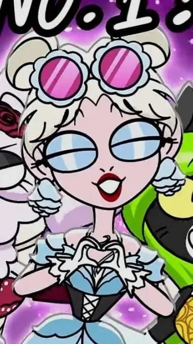 ai character: flo, pj y tia background
