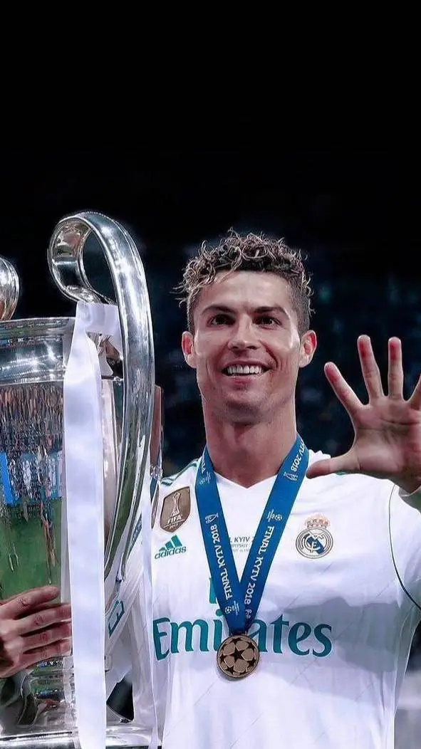 ai character: Cristiano Ronaldo  background