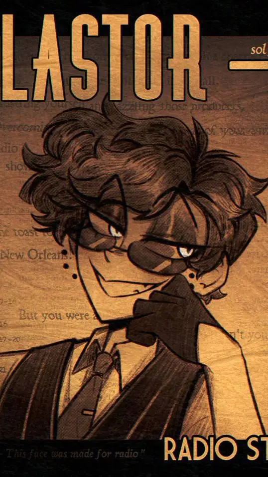 ai character: alastor/buscado background