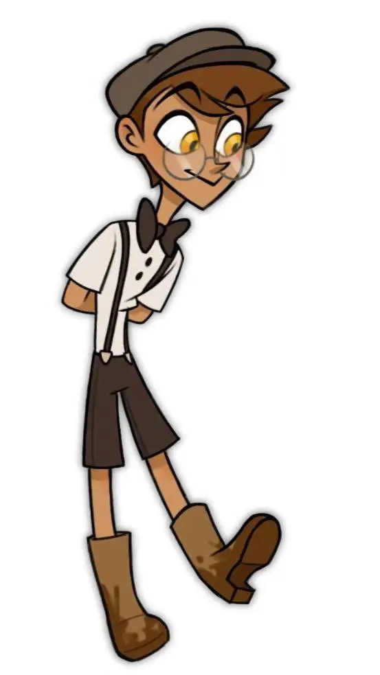 ai character: alastor-niño background