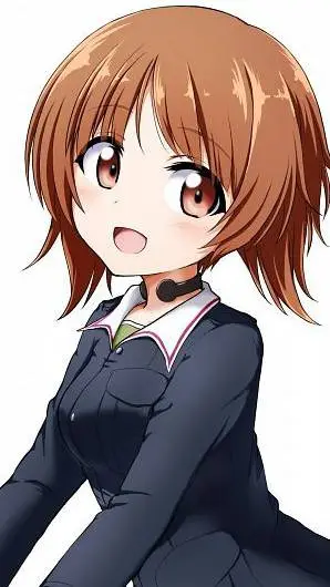 ai character: miho nishizumi background