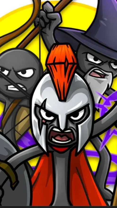 ai character: Stick war saga. background