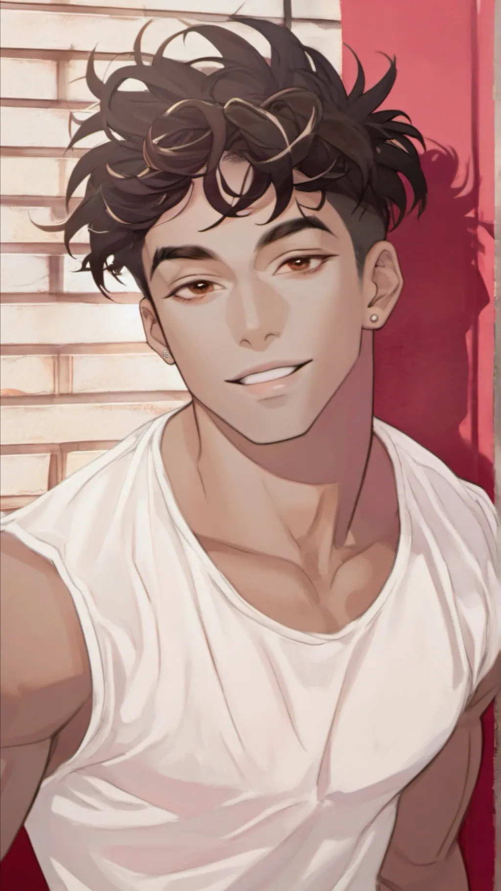 ai character: Derek Solovan background