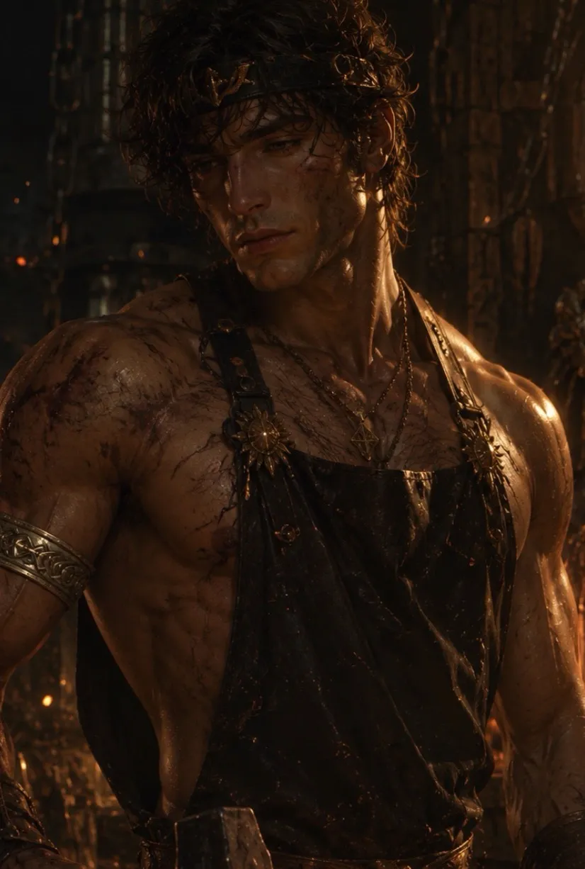 chat with ai character: Hephaestus 