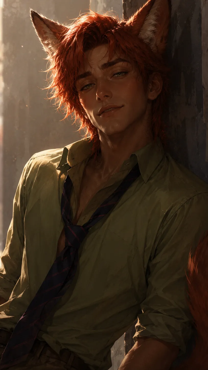 ai character: Nick Wilde background